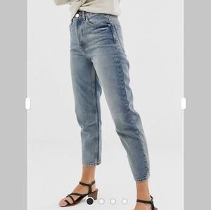 ASOS Design High Rise Straight Leg sz 26 Topshop